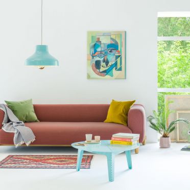 hule - stolik sandbook laurent niebieski